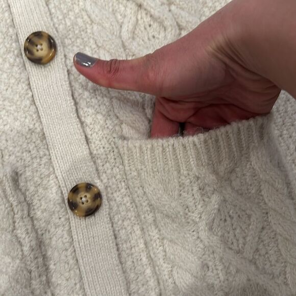 💫Flash Sale💫Long cable-knit jacket - Picture 10 of 16